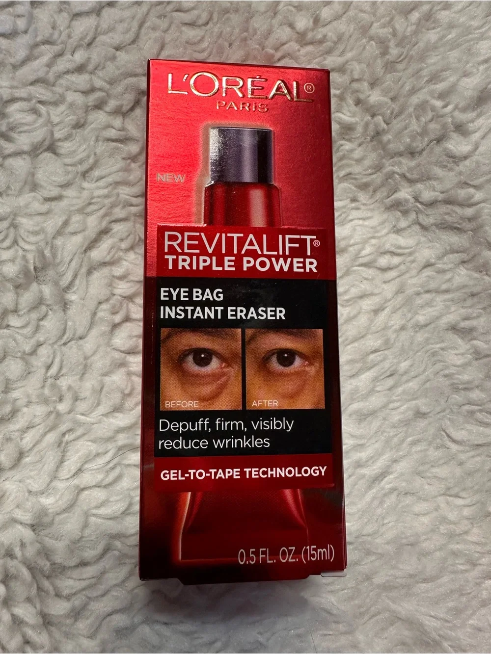 L'Oreal Paris Revitalift Triple Power Eye Bag Instant Eraser $24.99 New In Box